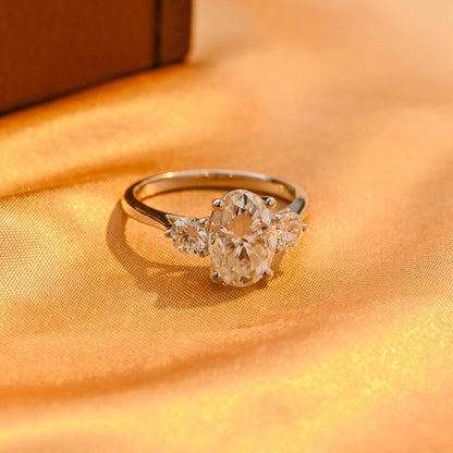 Round Halo, Pave & Split Shank Engagement Ring – 1.93 CT Lab Grown Diamond