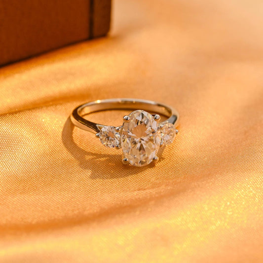 Round Halo, Pave & Split Shank Engagement Ring – 1.93 CT Lab Grown Diamond