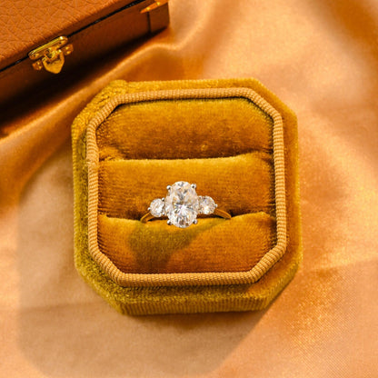 Round Halo, Pave & Split Shank Engagement Ring – 1.93 CT Lab Grown Diamond