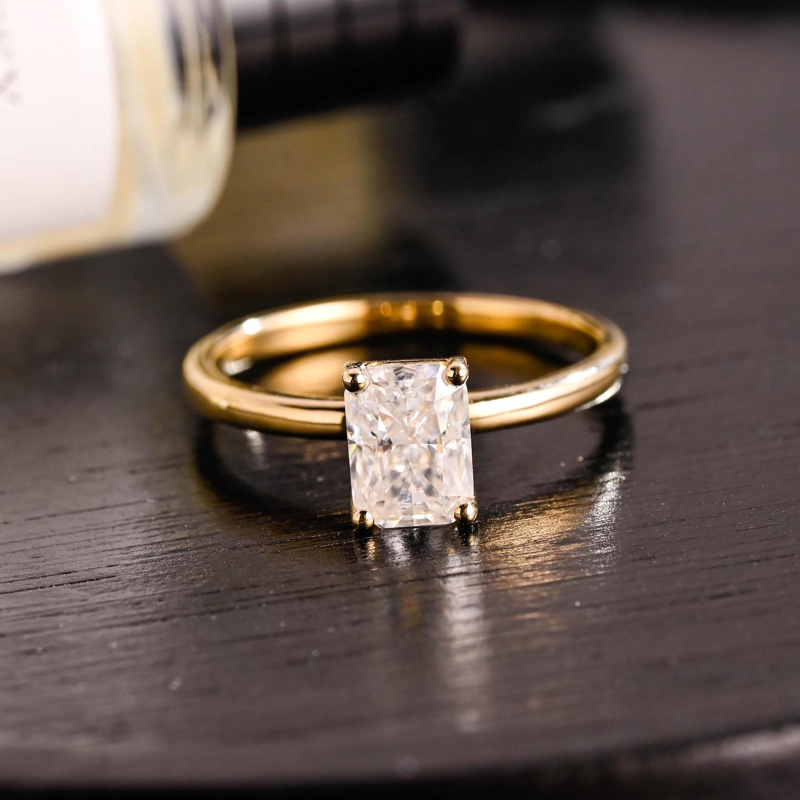 Round Halo, Pave & Split Shank Engagement Ring – 1.93 CT Lab Grown Diamond