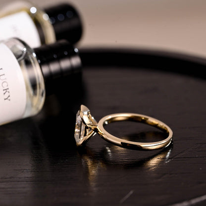 Round Halo, Pave & Split Shank Engagement Ring – 1.93 CT Lab Grown Diamond