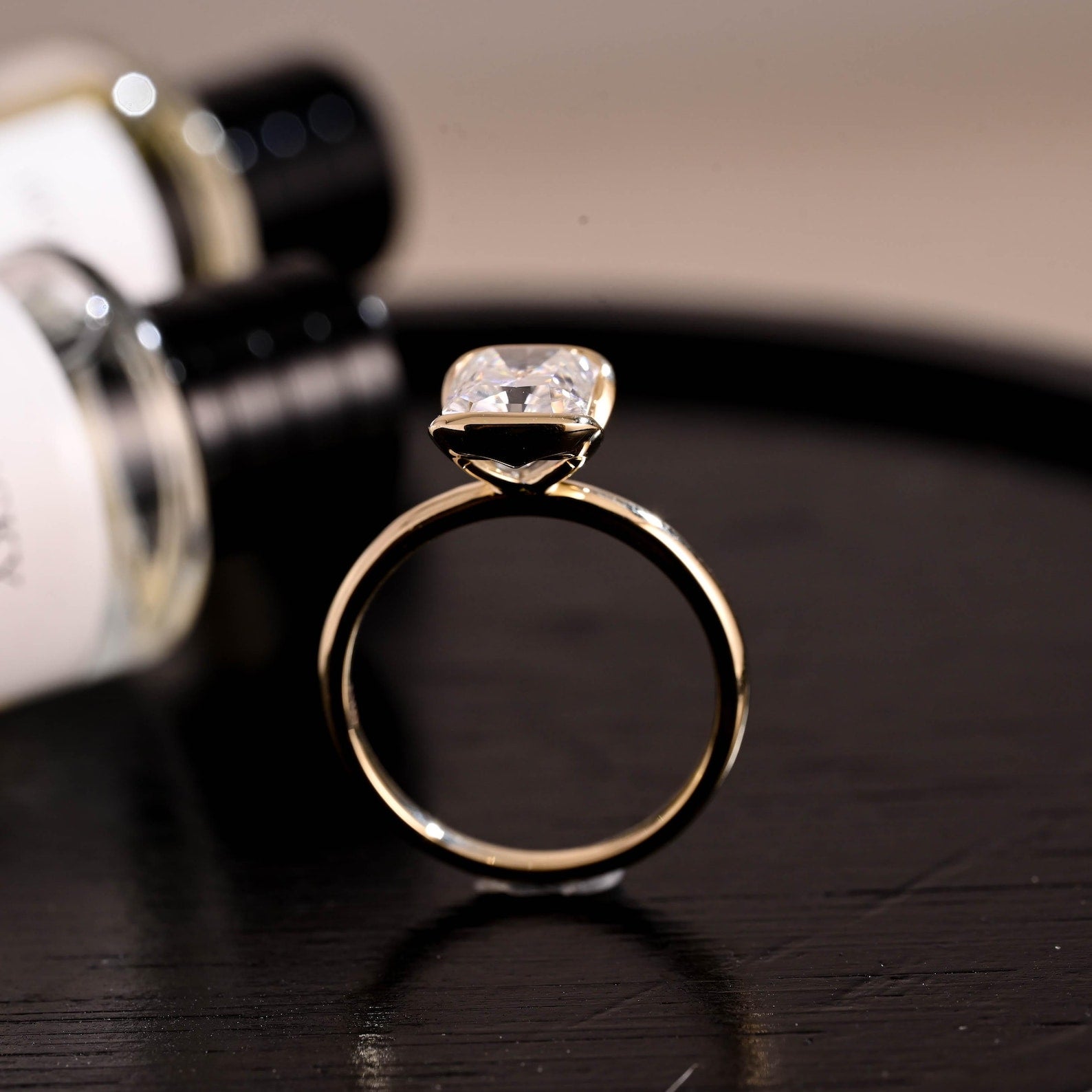 Round Halo, Pave & Split Shank Engagement Ring – 1.93 CT Lab Grown Diamond