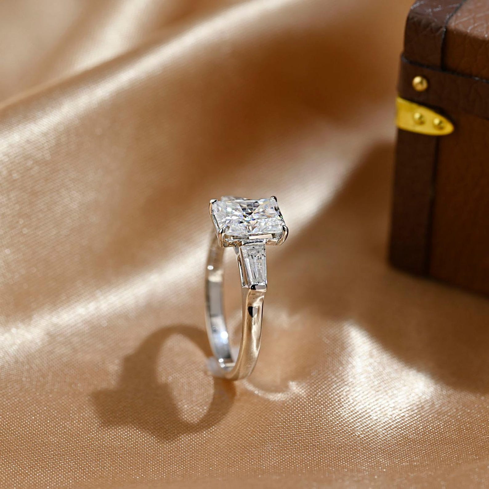 Round Halo, Pave & Split Shank Engagement Ring – 1.93 CT Lab Grown Diamond