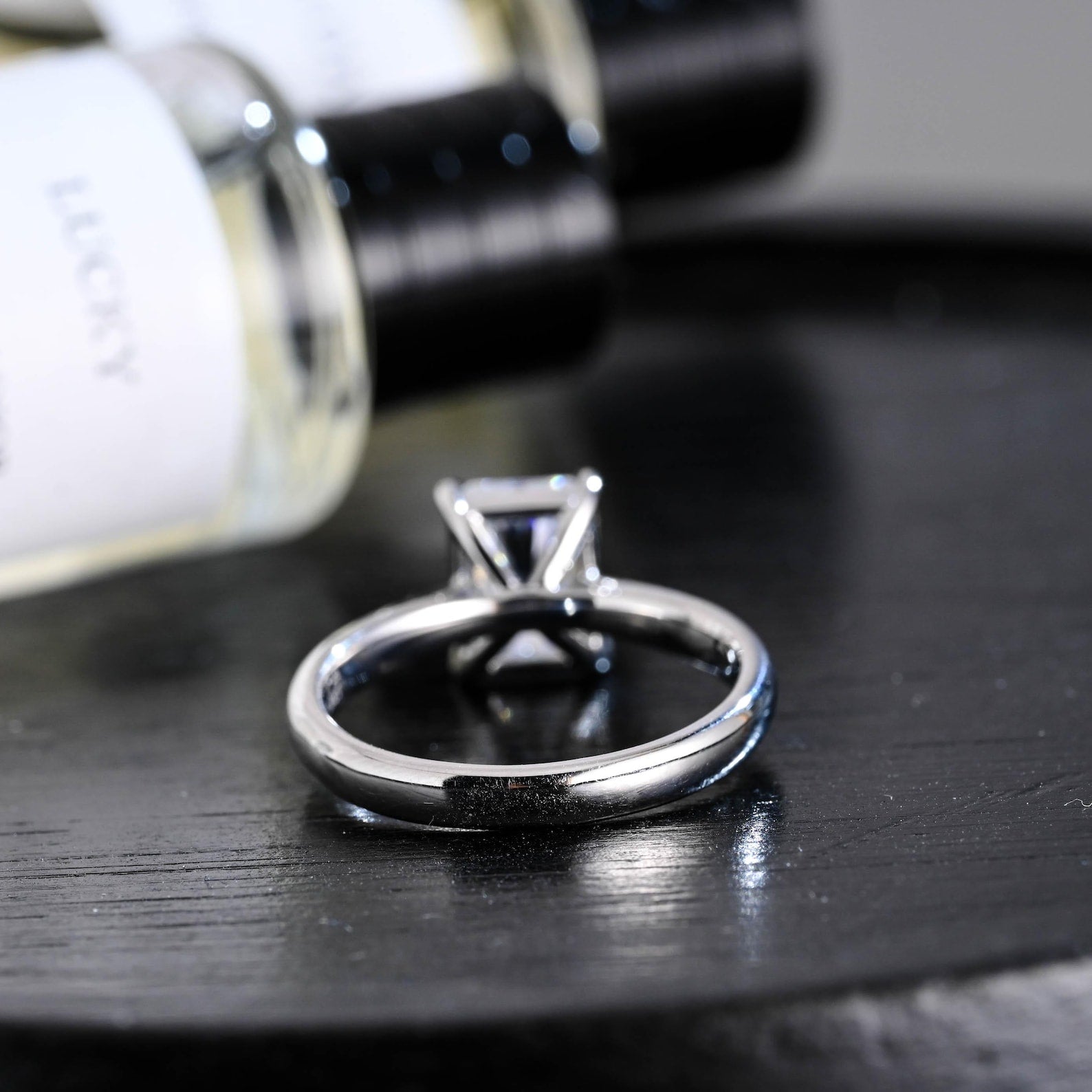Round Halo, Pave & Split Shank Engagement Ring – 1.93 CT Lab Grown Diamond