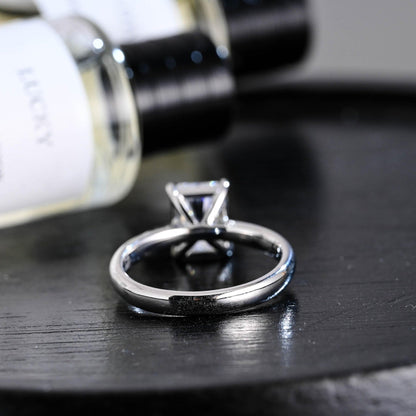 Round Halo, Pave & Split Shank Engagement Ring – 1.93 CT Lab Grown Diamond