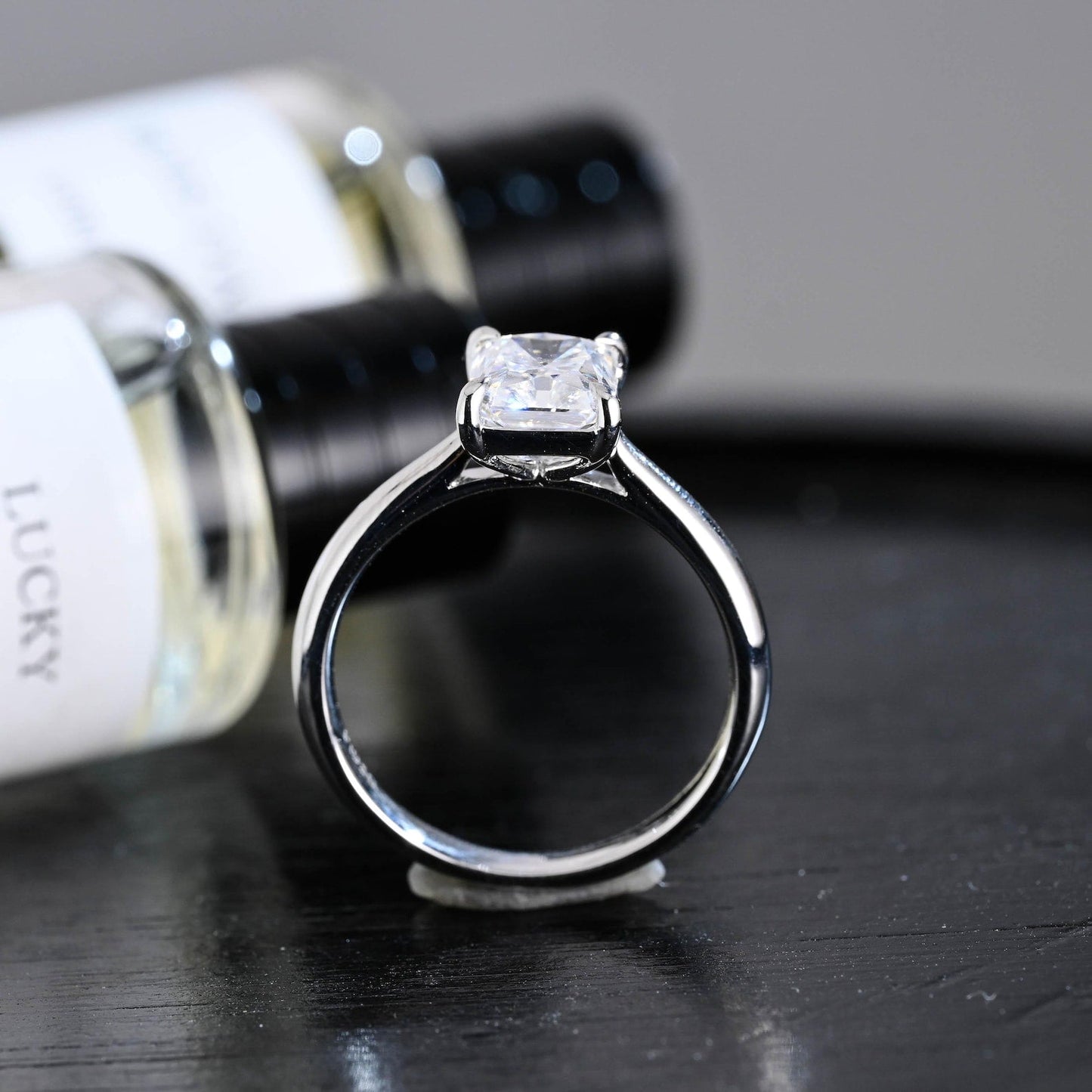 Round Halo, Pave & Split Shank Engagement Ring – 1.93 CT Lab Grown Diamond