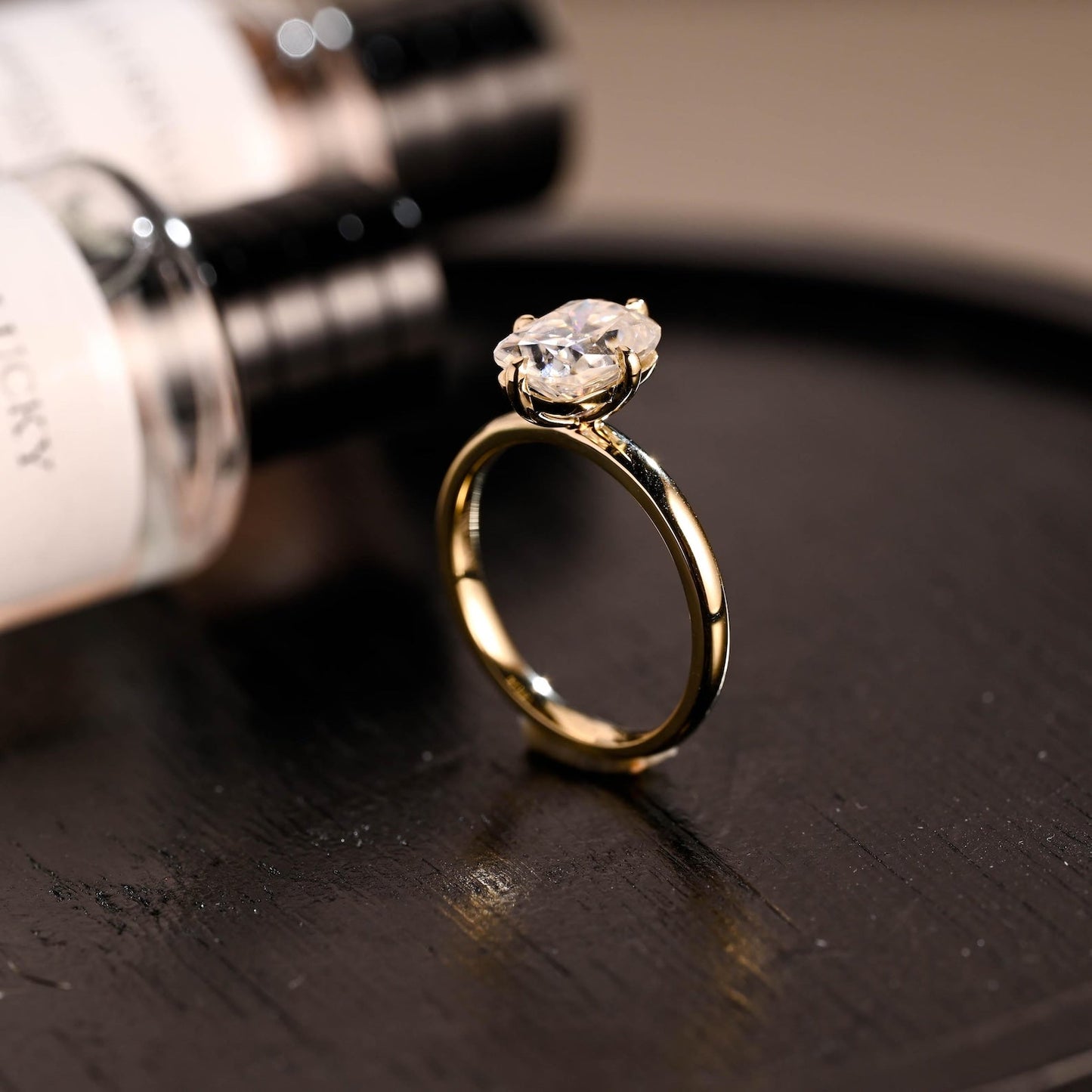 Round Halo, Pave & Split Shank Engagement Ring – 1.93 CT Lab Grown Diamond