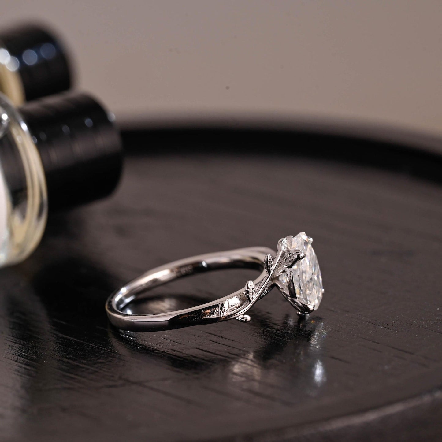 Round Halo, Pave & Split Shank Engagement Ring – 1.93 CT Lab Grown Diamond