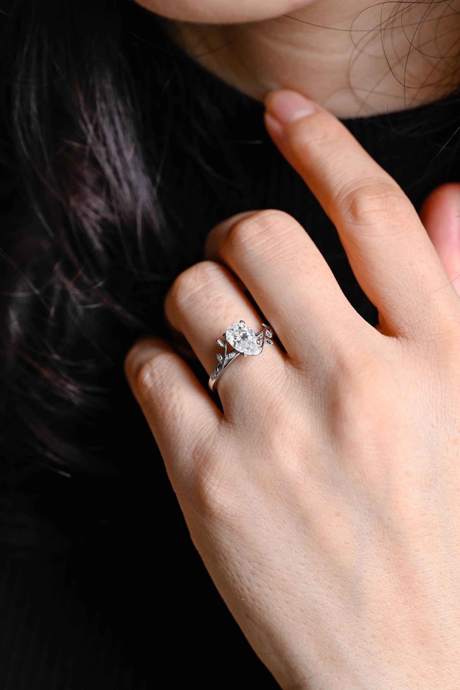 Round Halo, Pave & Split Shank Engagement Ring – 1.93 CT Lab Grown Diamond