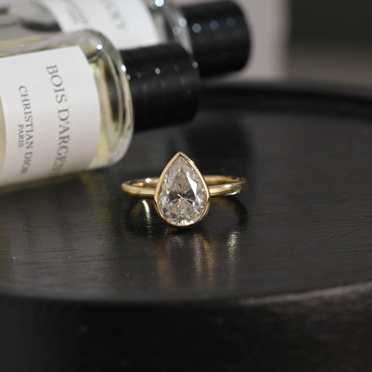 Round Halo, Pave & Split Shank Engagement Ring – 1.93 CT Lab Grown Diamond