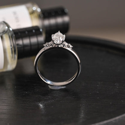 Round Halo, Pave & Split Shank Engagement Ring – 1.93 CT Lab Grown Diamond
