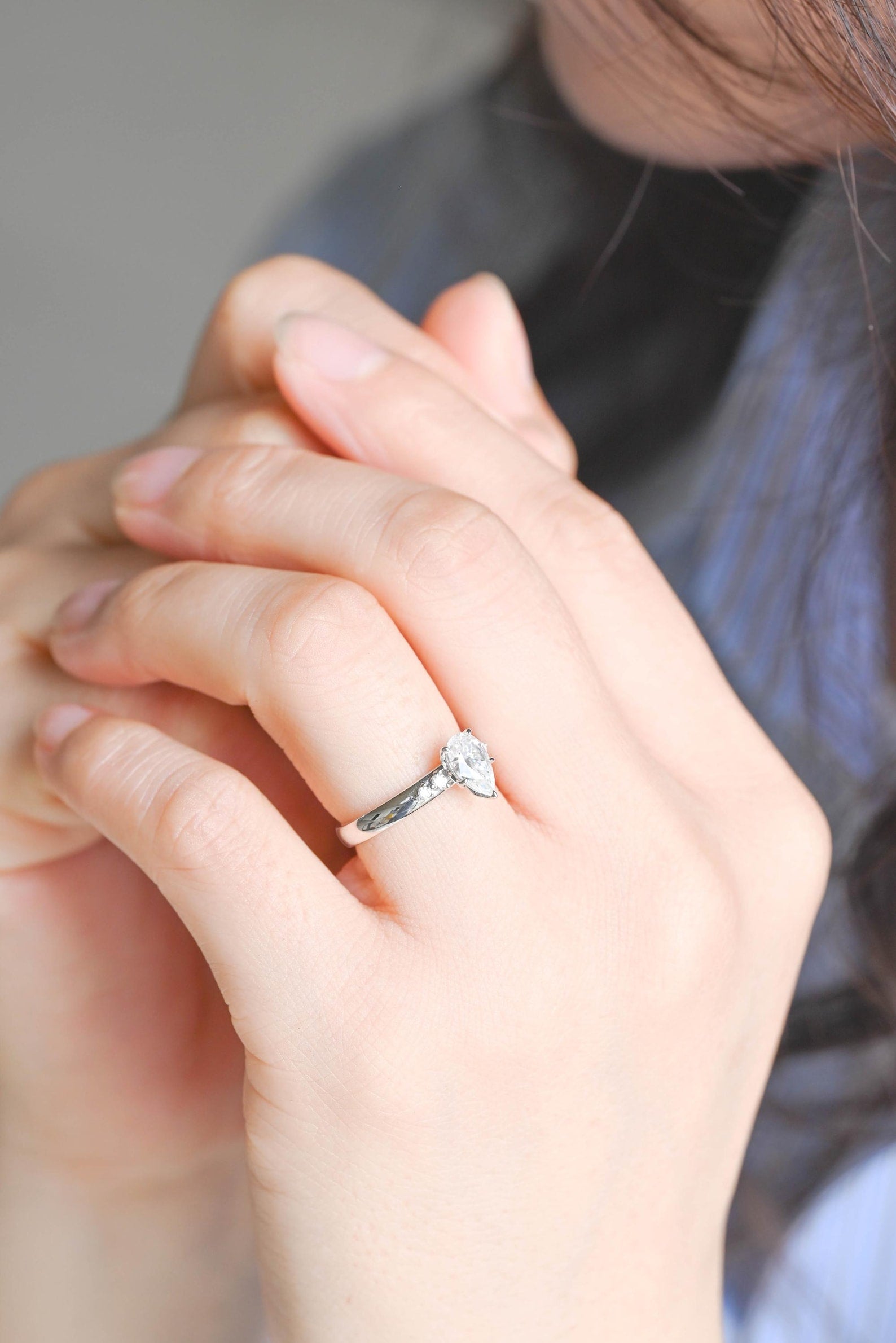 Round Halo, Pave & Split Shank Engagement Ring – 1.93 CT Lab Grown Diamond