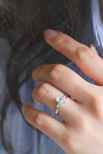 Round Halo, Pave & Split Shank Engagement Ring – 1.93 CT Lab Grown Diamond
