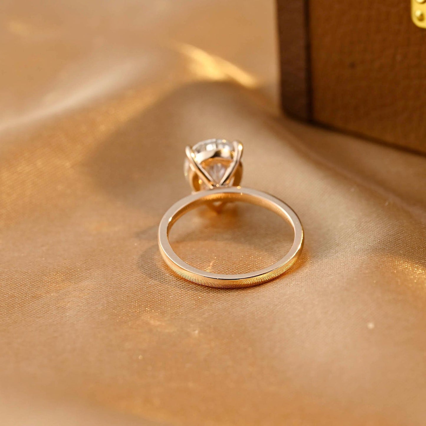 Round Halo, Pave & Split Shank Engagement Ring – 1.93 CT Lab Grown Diamond