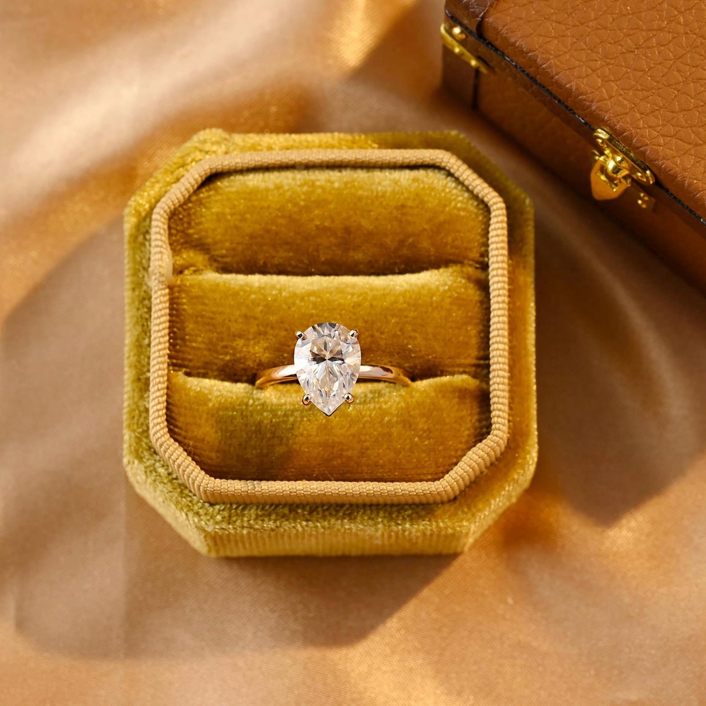 Round Halo, Pave & Split Shank Engagement Ring – 1.93 CT Lab Grown Diamond