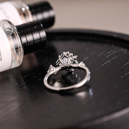 Round Halo, Pave & Split Shank Engagement Ring – 1.93 CT Lab Grown Diamond