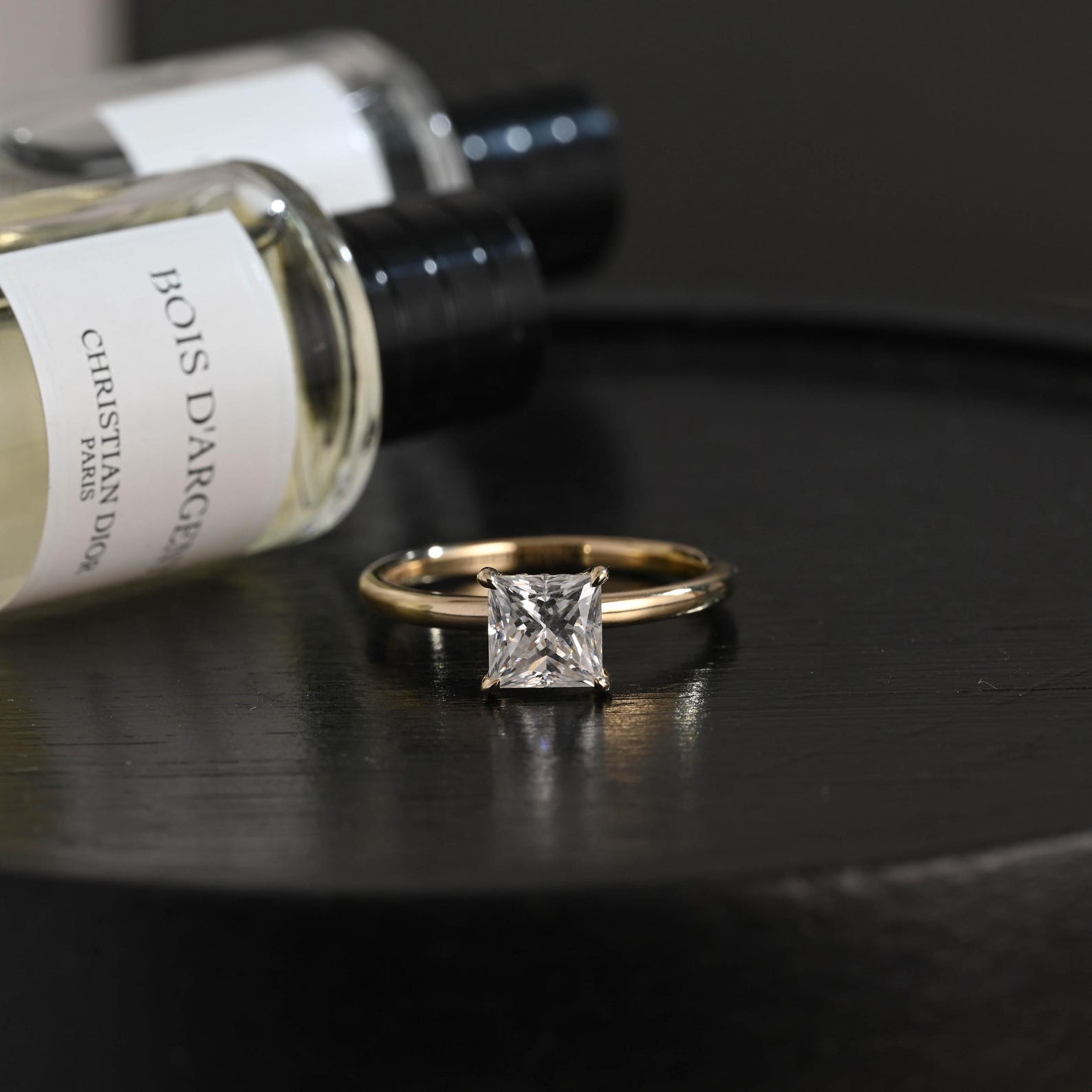 Round Halo, Pave & Split Shank Engagement Ring – 1.93 CT Lab Grown Diamond