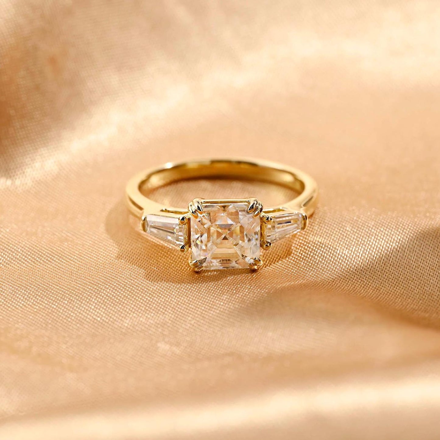 Round Halo, Pave & Split Shank Engagement Ring – 1.93 CT Lab Grown Diamond