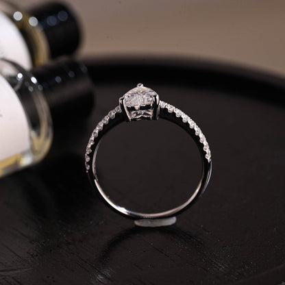 Round Halo, Pave & Split Shank Engagement Ring – 1.93 CT Lab Grown Diamond