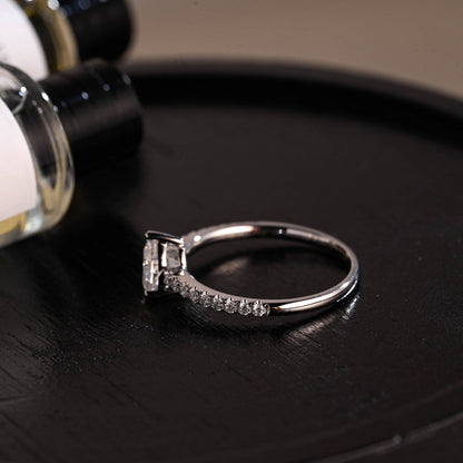 Round Halo, Pave & Split Shank Engagement Ring – 1.93 CT Lab Grown Diamond