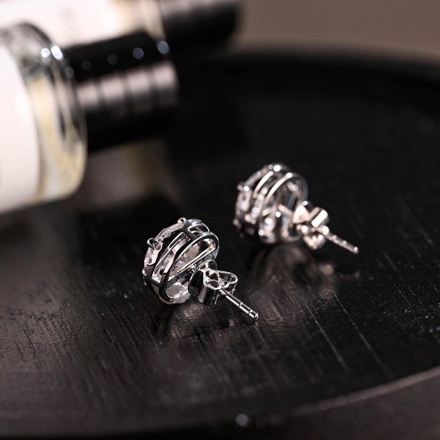 Round Halo, Pave & Split Shank Engagement Ring – 1.93 CT Lab Grown Diamond