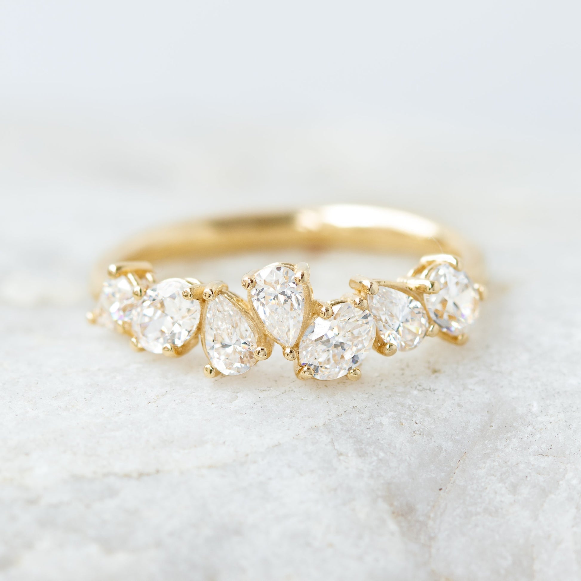 0.37 CT Round Full Eternity Lab Grown Diamond Wedding Band