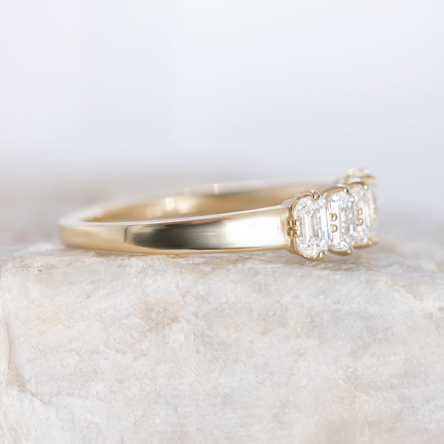 0.37 CT Round Full Eternity Lab Grown Diamond Wedding Band