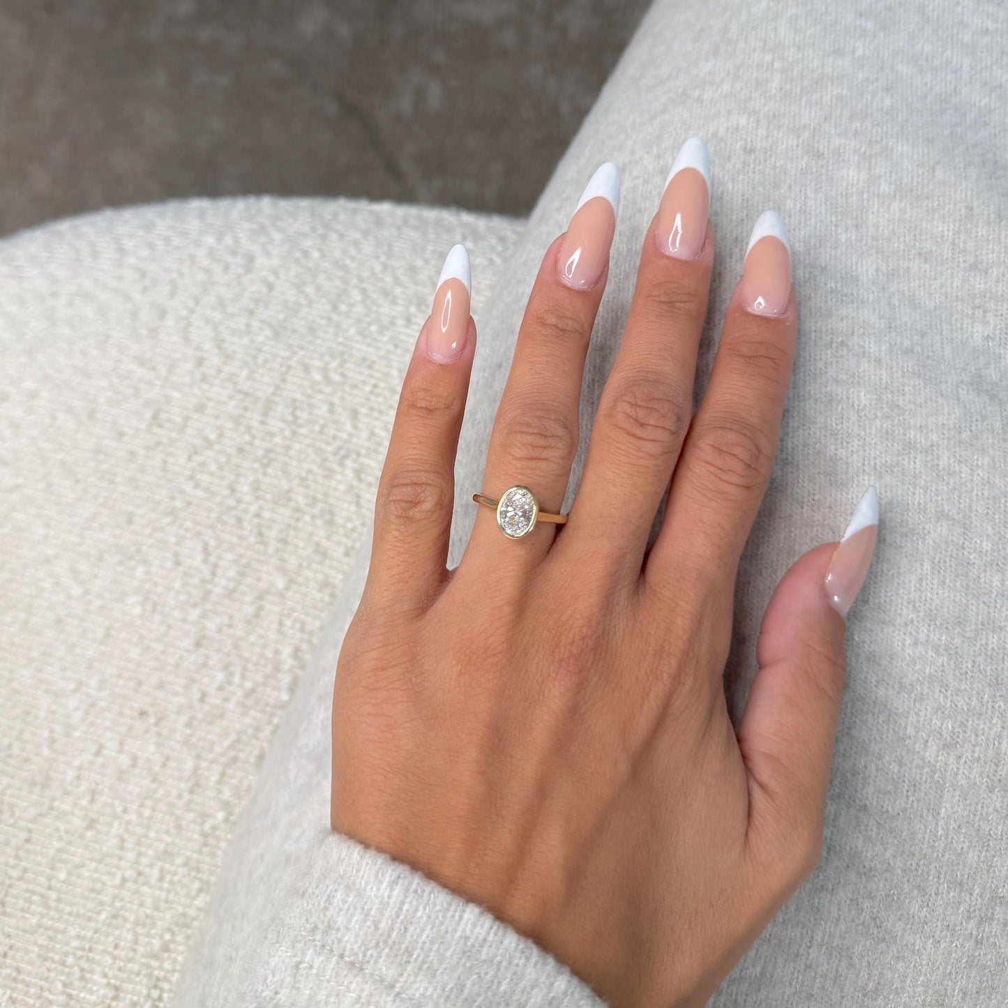 Round Halo, Pave & Split Shank Engagement Ring – 1.93 CT Lab Grown Diamond