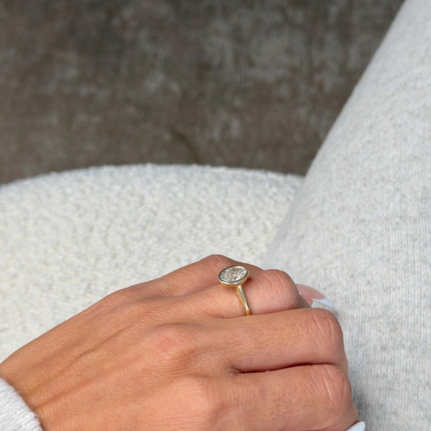 Round Halo, Pave & Split Shank Engagement Ring – 1.93 CT Lab Grown Diamond
