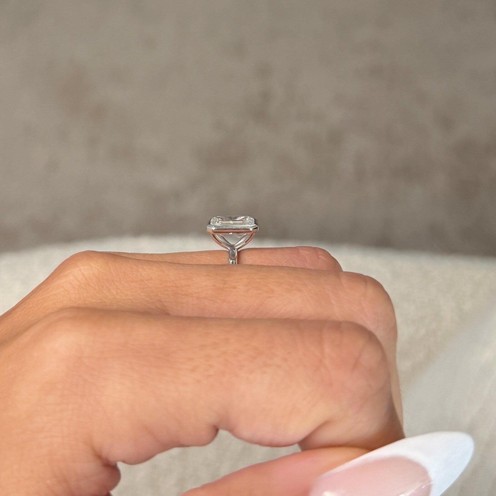 Round Halo, Pave & Split Shank Engagement Ring – 1.93 CT Lab Grown Diamond
