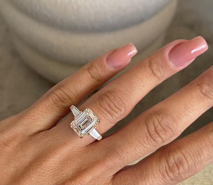 Round Halo, Pave & Split Shank Engagement Ring – 1.93 CT Lab Grown Diamond