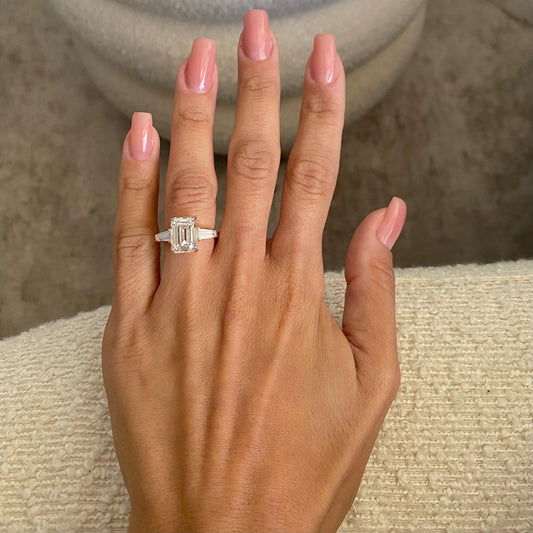Round Halo, Pave & Split Shank Engagement Ring – 1.93 CT Lab Grown Diamond