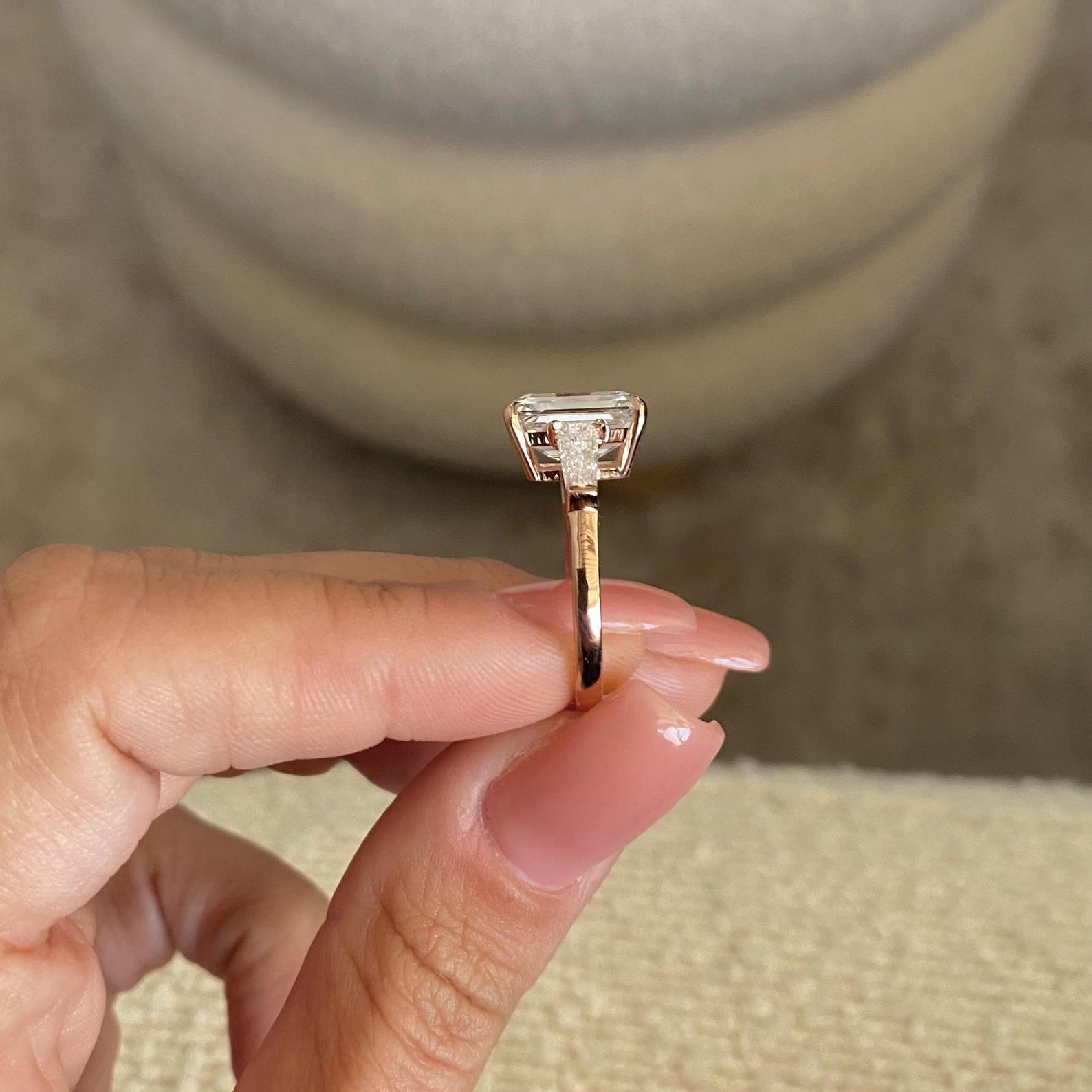 Round Halo, Pave & Split Shank Engagement Ring – 1.93 CT Lab Grown Diamond