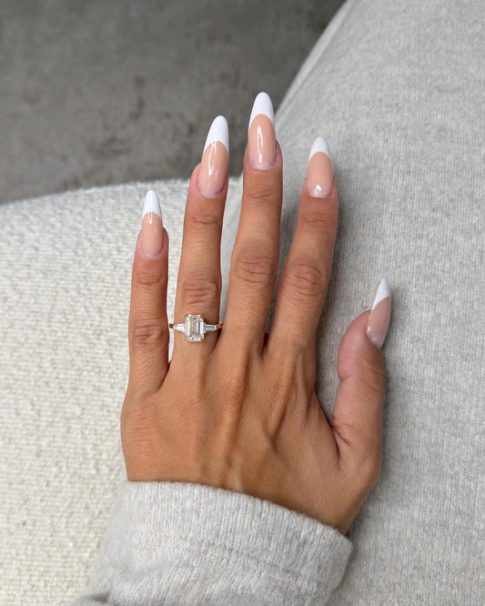 Round Halo, Pave & Split Shank Engagement Ring – 1.93 CT Lab Grown Diamond