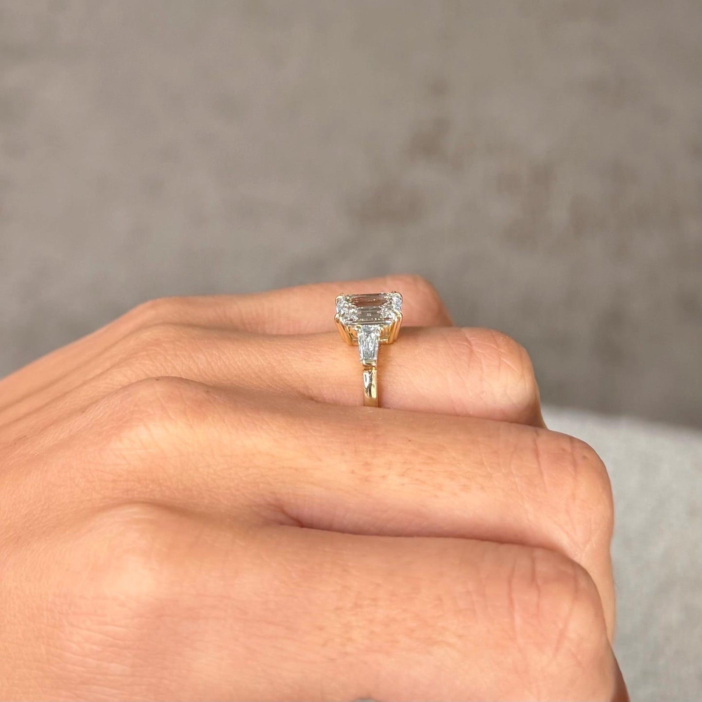 Round Halo, Pave & Split Shank Engagement Ring – 1.93 CT Lab Grown Diamond