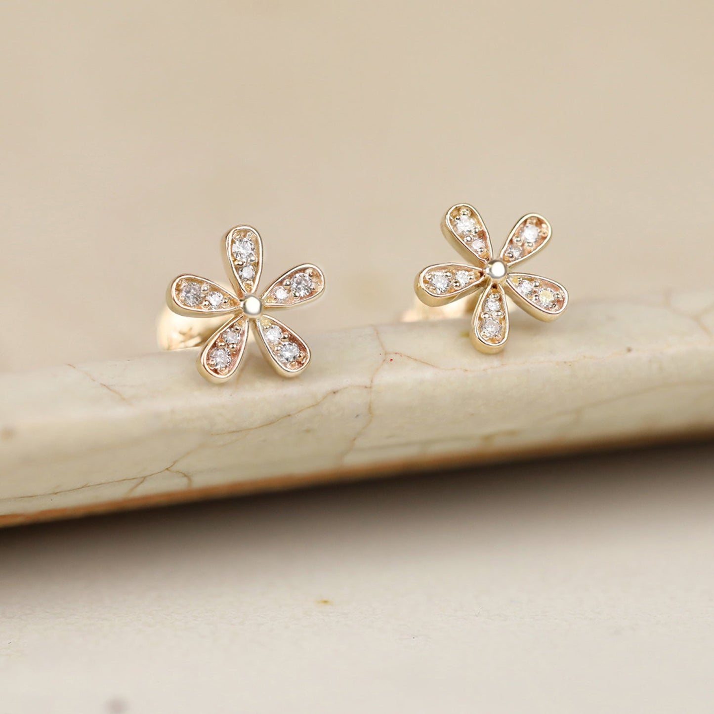 1.0 CT Round Bezel Solitaire Lab Grown Diamond Earrings