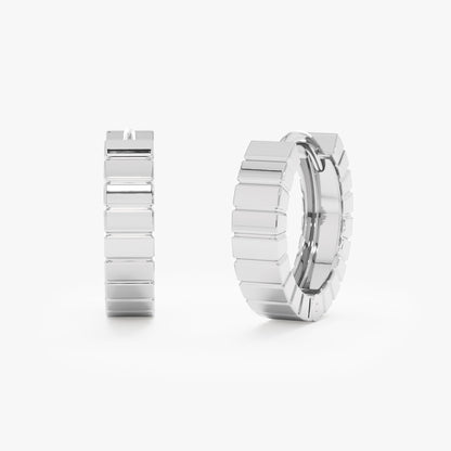 1.0 CT Round Bezel Solitaire Lab Grown Diamond Earrings