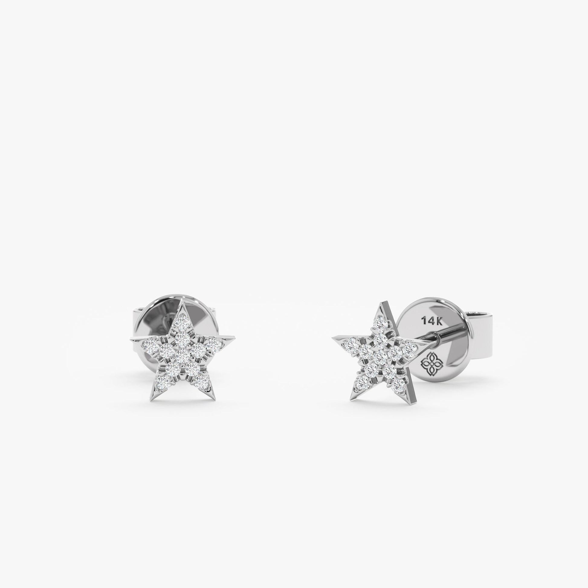 1.0 CT Round Bezel Solitaire Lab Grown Diamond Earrings