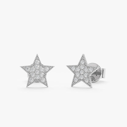 1.0 CT Round Bezel Solitaire Lab Grown Diamond Earrings