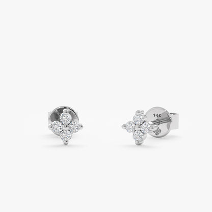 1.0 CT Round Bezel Solitaire Lab Grown Diamond Earrings