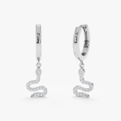 1.0 CT Round Bezel Solitaire Lab Grown Diamond Earrings