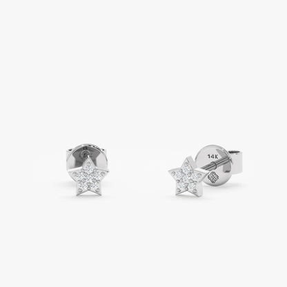 1.0 CT Round Bezel Solitaire Lab Grown Diamond Earrings
