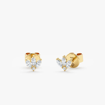 1.0 CT Round Bezel Solitaire Lab Grown Diamond Earrings
