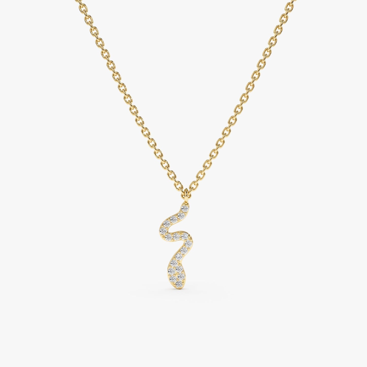 1.0 CT Round Bezel Solitaire Lab Grown Diamond Necklace