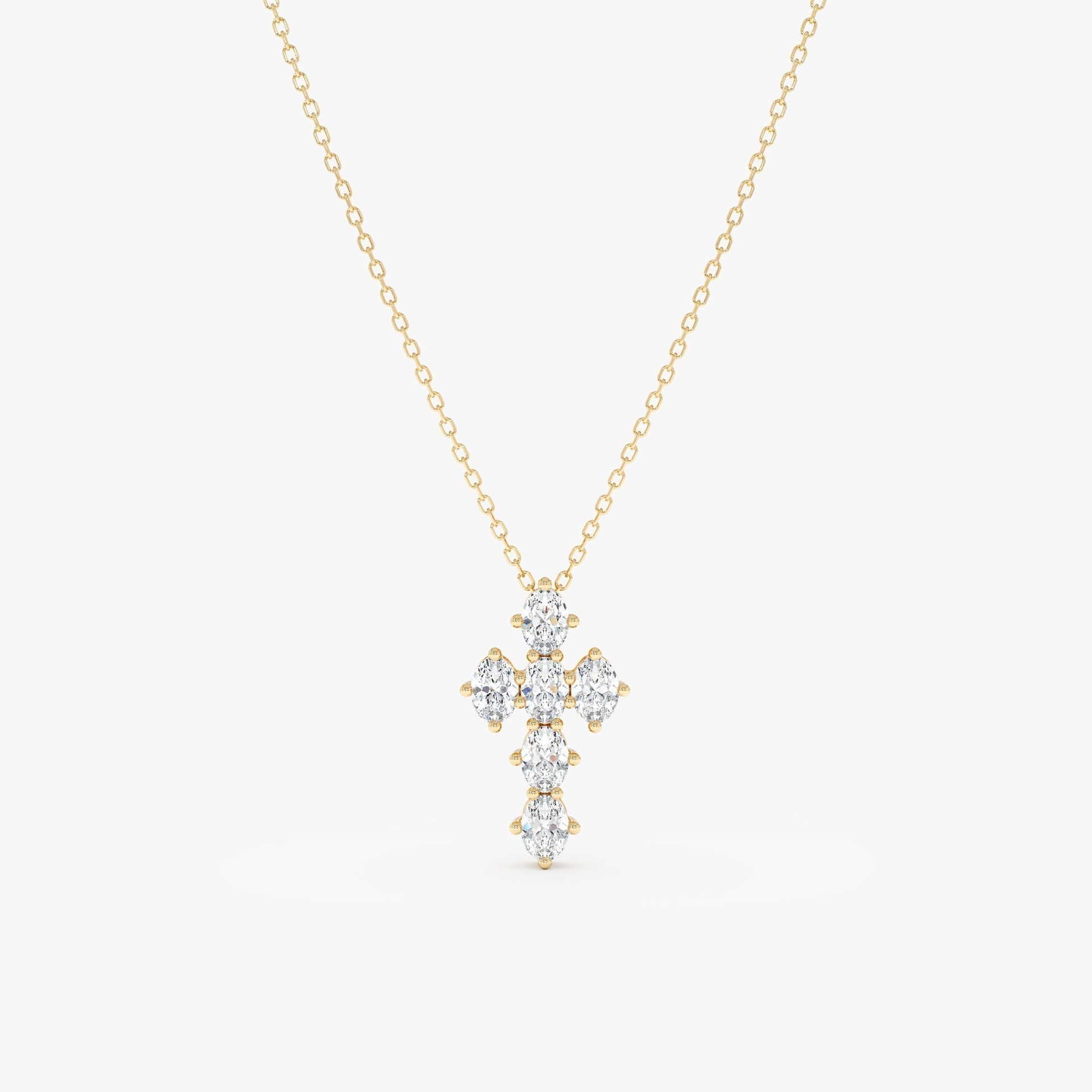 1.0 CT Round Bezel Solitaire Lab Grown Diamond Necklace