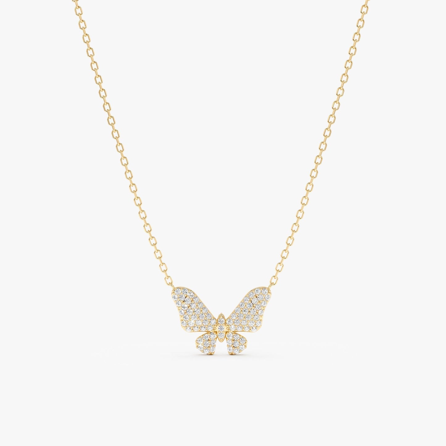 1.0 CT Round Bezel Solitaire Lab Grown Diamond Necklace