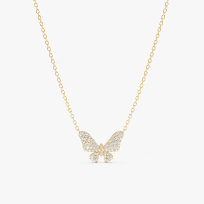 1.0 CT Round Bezel Solitaire Lab Grown Diamond Necklace