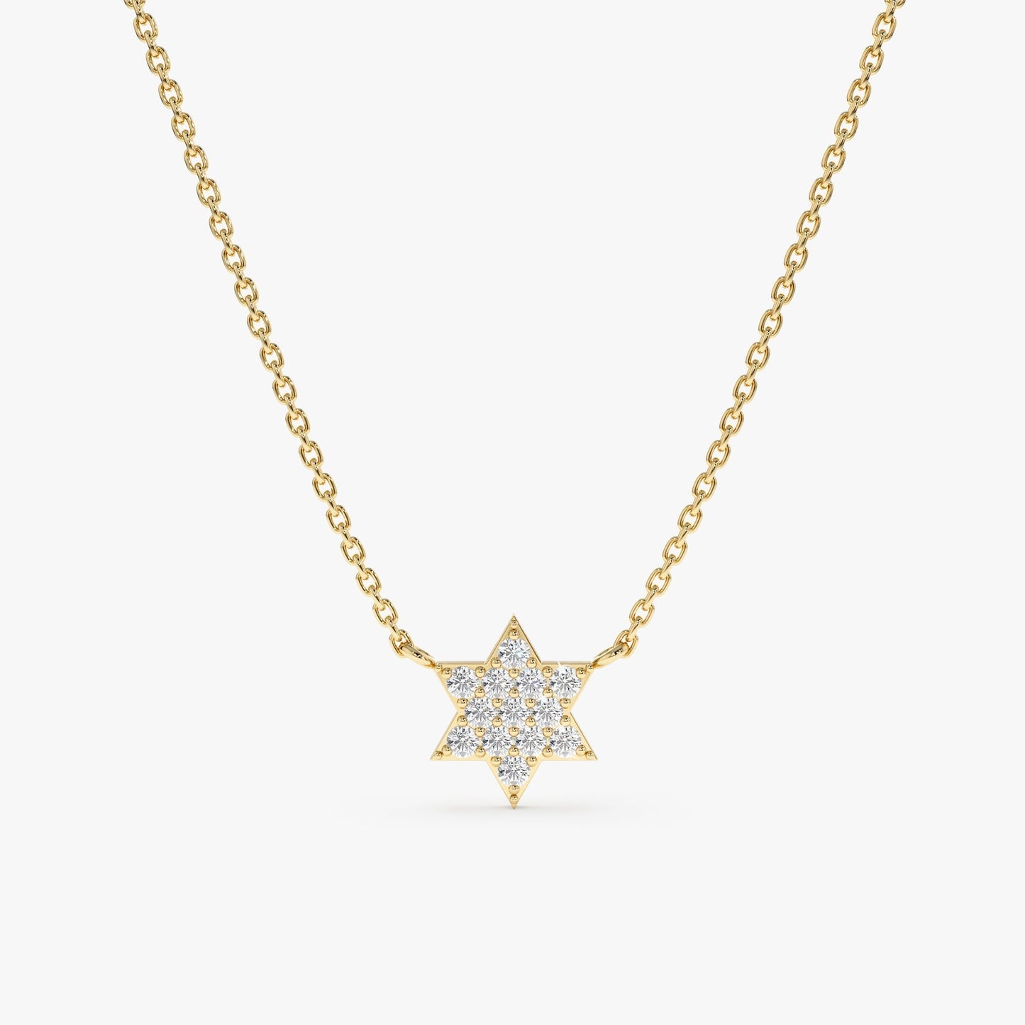 1.0 CT Round Bezel Solitaire Lab Grown Diamond Necklace