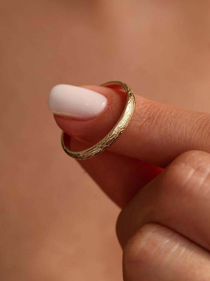 Marquise Cut Cluster Styled Lab Grown Wedding Band