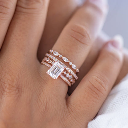 0.37 CT Round Full Eternity Lab Grown Diamond Wedding Band